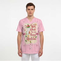 We Whisk You A Merry Christmas Scrub Top Cute Style - Wonder Print Shop