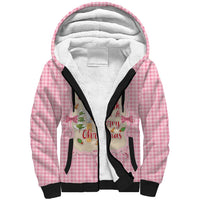 We Whisk You A Merry Christmas Sherpa Hoodie Cute Style - Wonder Print Shop