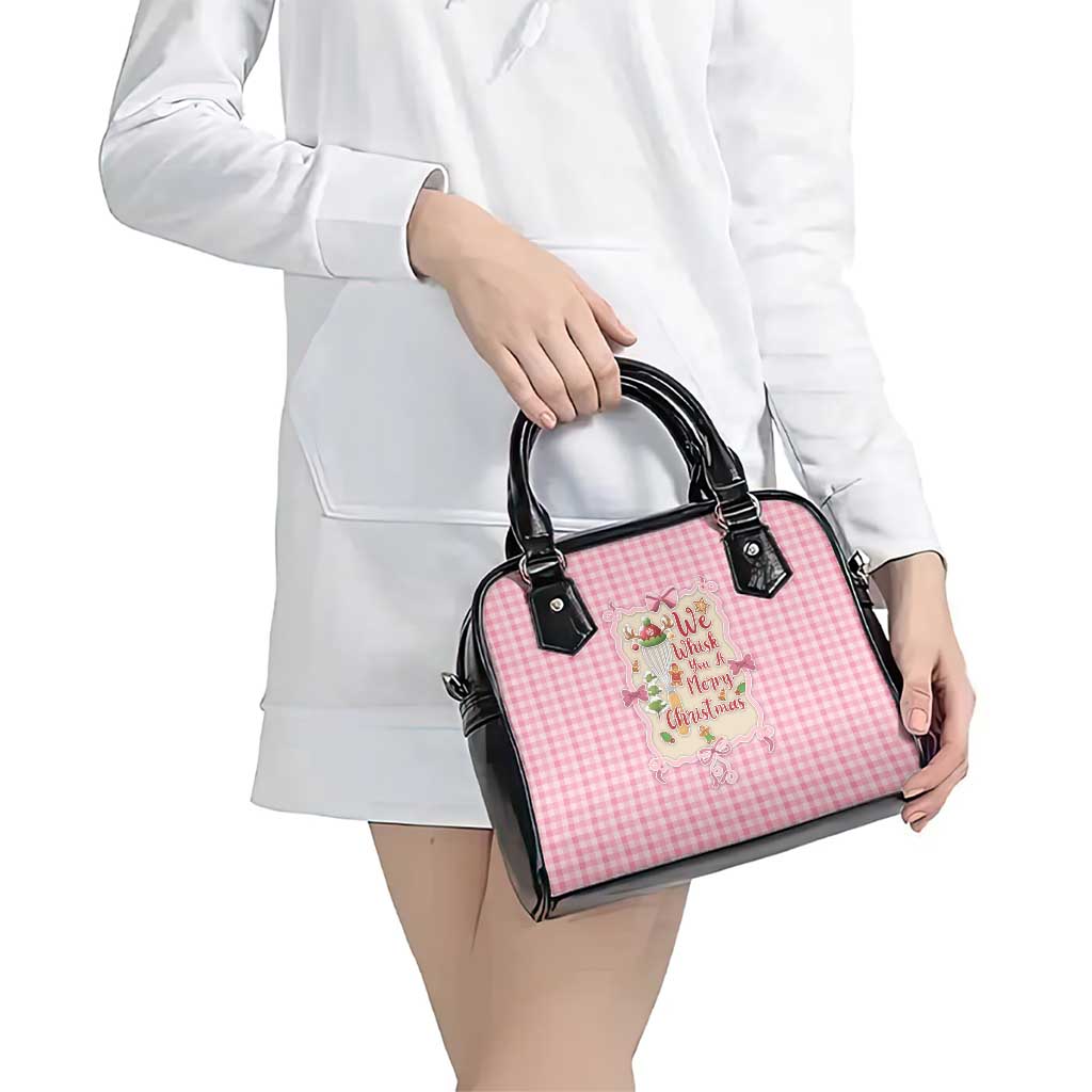 We Whisk You A Merry Christmas Shoulder Handbag Cute Style - Wonder Print Shop