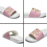 We Whisk You A Merry Christmas Slide Sandals Cute Style - Wonder Print Shop