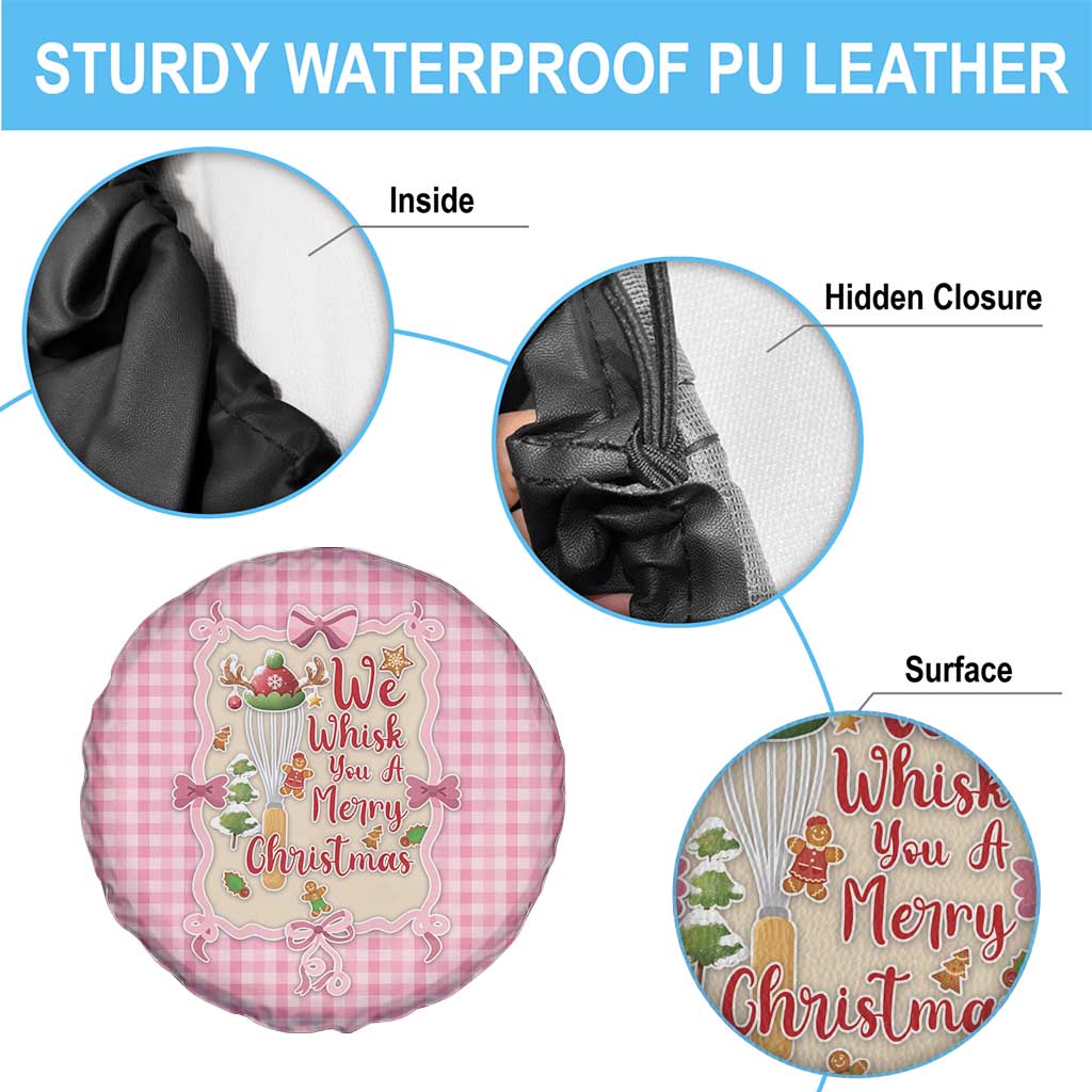 We Whisk You A Merry Christmas Spare Tire Cover Cute Style - Wonder Print Shop