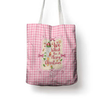 We Whisk You A Merry Christmas Tote Bag Cute Style - Wonder Print Shop