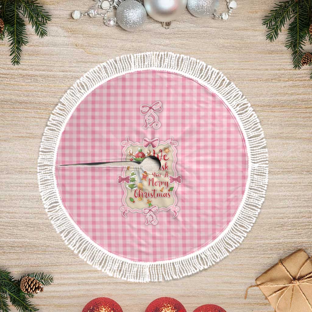 We Whisk You A Merry Christmas Tree Skirt Cute Style - Wonder Print Shop