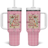 We Whisk You A Merry Christmas Tumbler With Handle Cute Style - Wonder Print Shop
