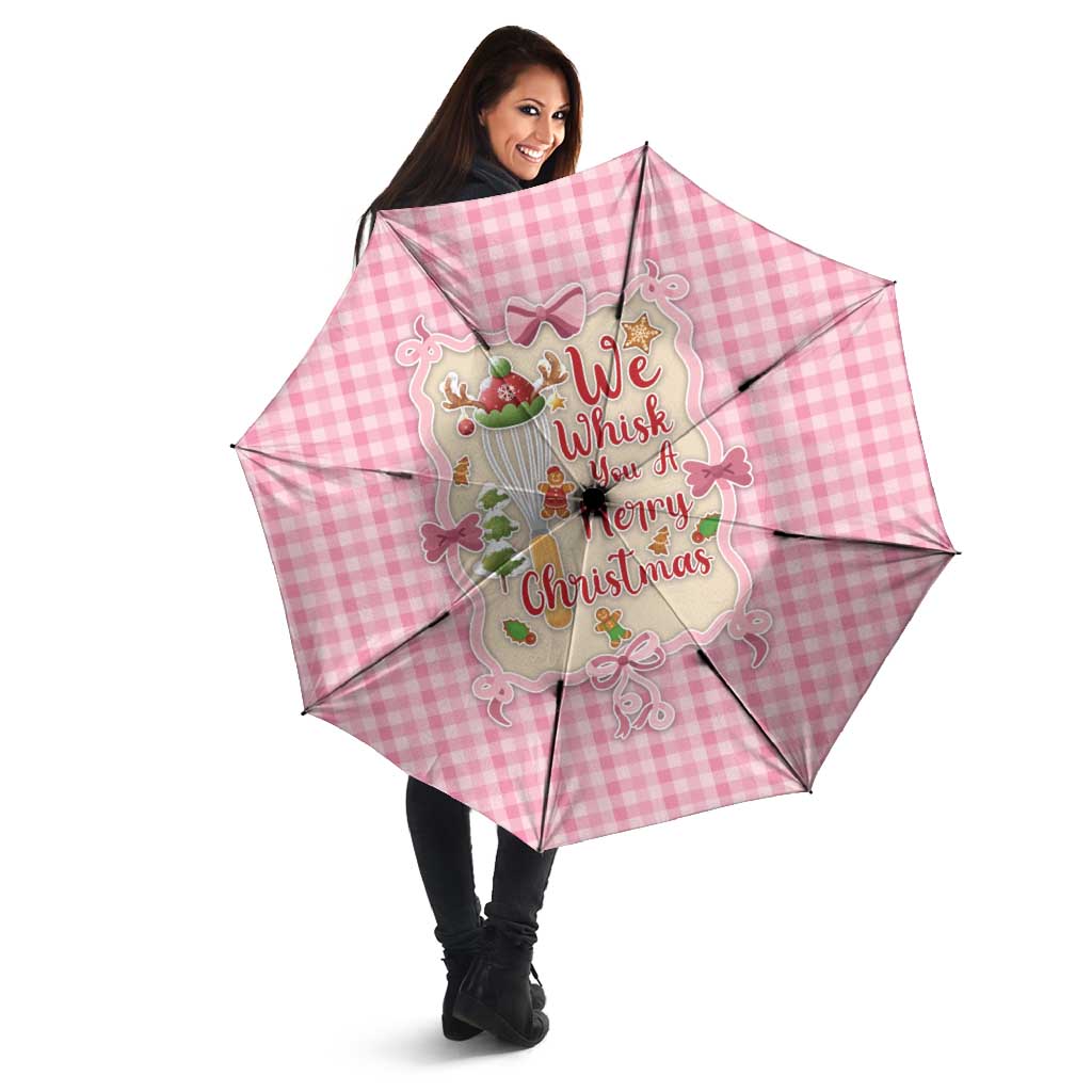 We Whisk You A Merry Christmas Umbrella Cute Style - Wonder Print Shop