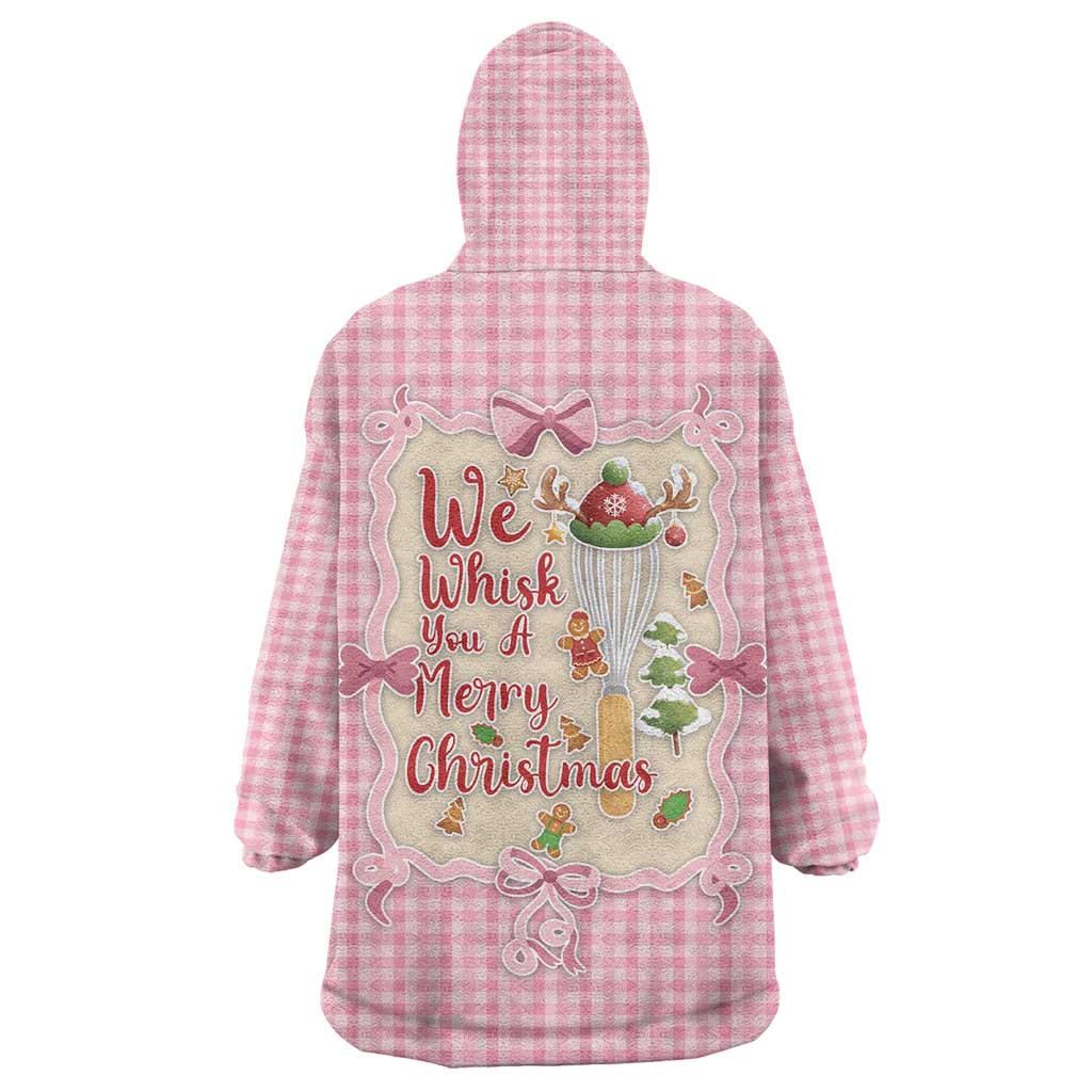 We Whisk You A Merry Christmas Wearable Blanket Hoodie Cute Style - Wonder Print Shop