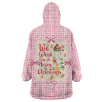 We Whisk You A Merry Christmas Wearable Blanket Hoodie Cute Style - Wonder Print Shop