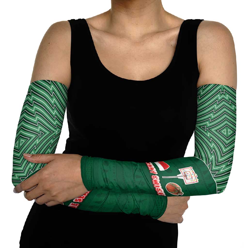 Basketball Christmas Arm Sleeves Tis The Season - Wonder Print Shop
