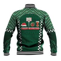 Basketball Christmas Baseball Jacket Tis The Season - Wonder Print Shop