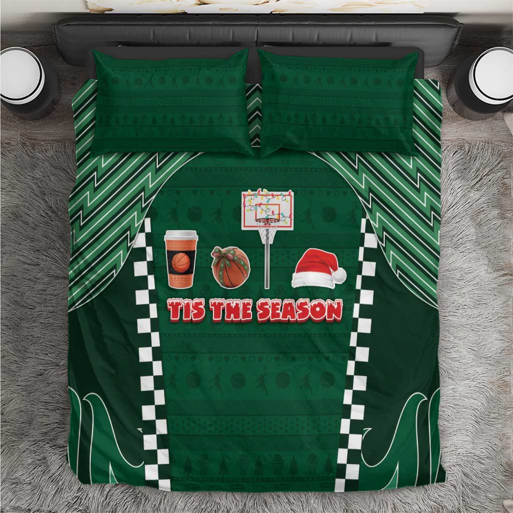 Basketball Christmas Bedding Set Tis The Season - Wonder Print Shop