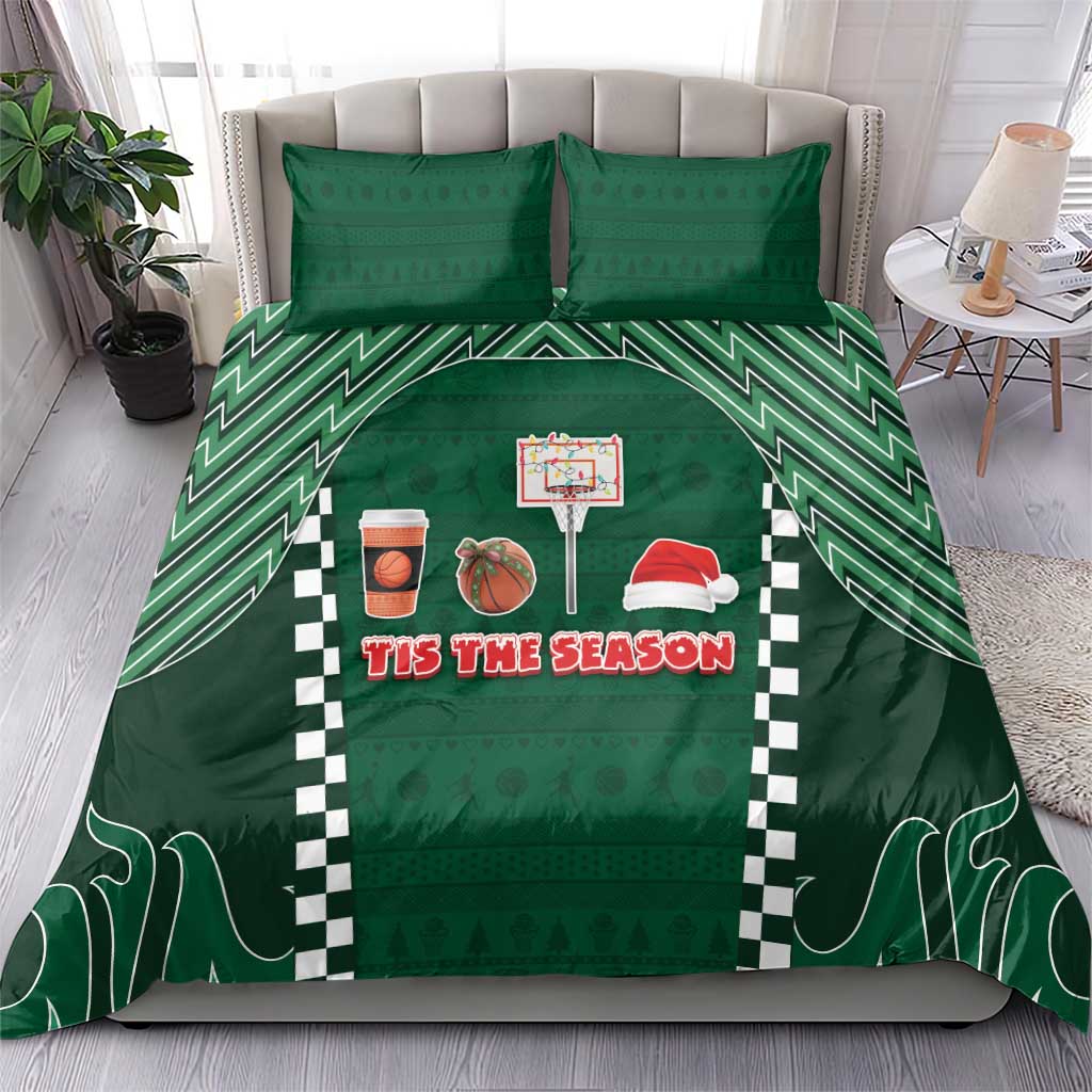 Basketball Christmas Bedding Set Tis The Season - Wonder Print Shop
