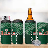Basketball Christmas 4 in 1 Can Cooler Tumbler Tis The Season - Wonder Print Shop