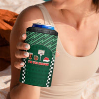 Basketball Christmas 4 in 1 Can Cooler Tumbler Tis The Season - Wonder Print Shop