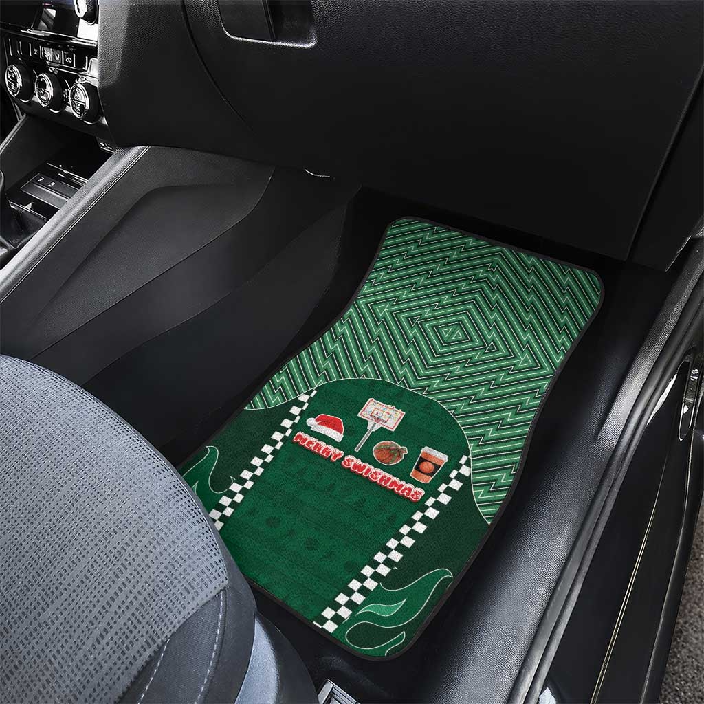 Basketball Christmas Car Mats Tis The Season - Wonder Print Shop
