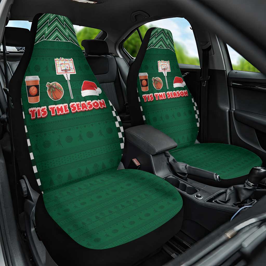 Basketball Christmas Car Seat Cover Tis The Season - Wonder Print Shop