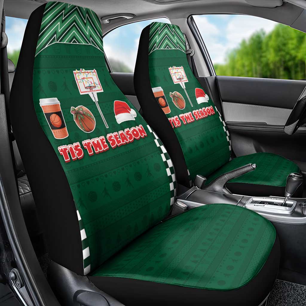 Basketball Christmas Car Seat Cover Tis The Season - Wonder Print Shop