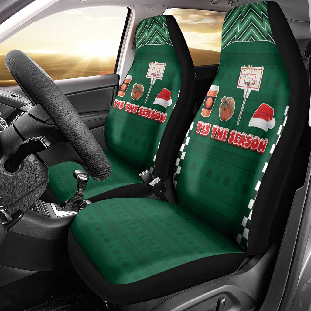 Basketball Christmas Car Seat Cover Tis The Season - Wonder Print Shop