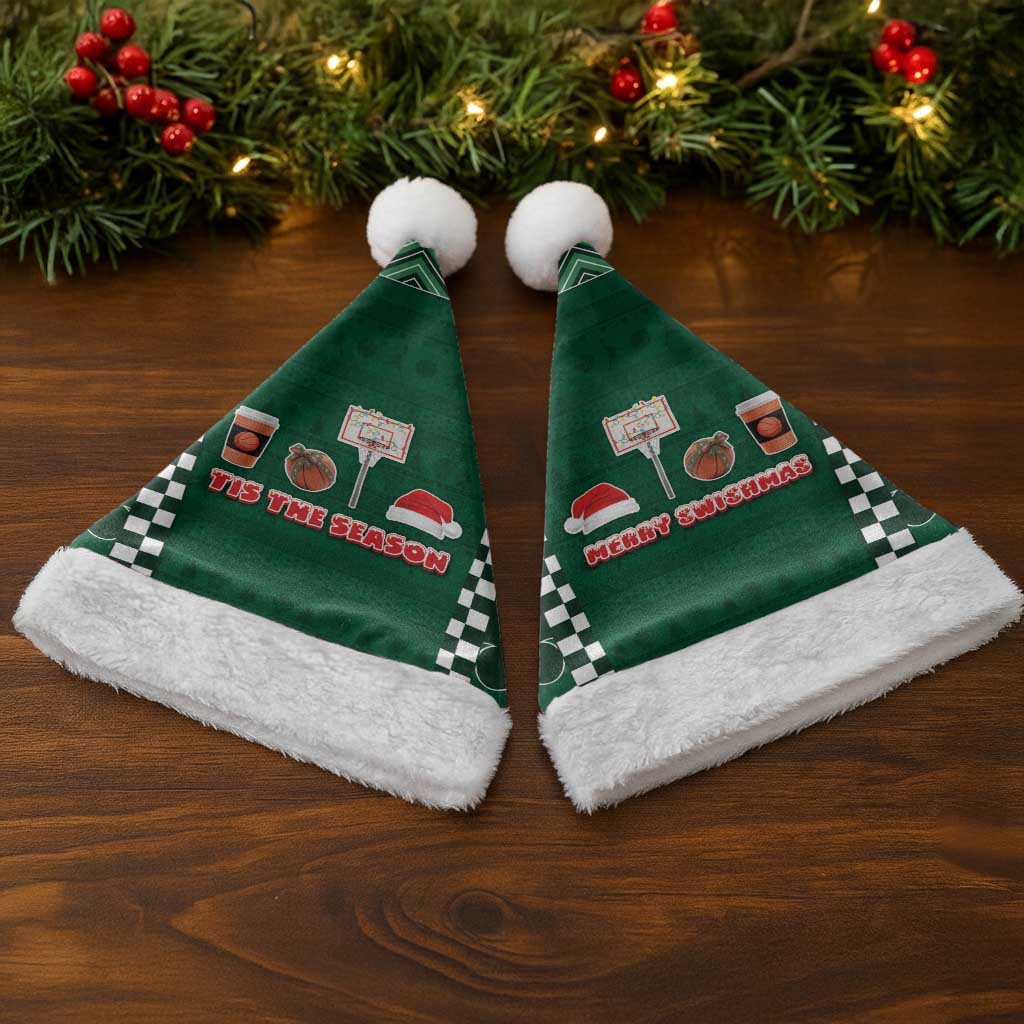 Basketball Christmas Christmas Santa Hat Tis The Season - Wonder Print Shop