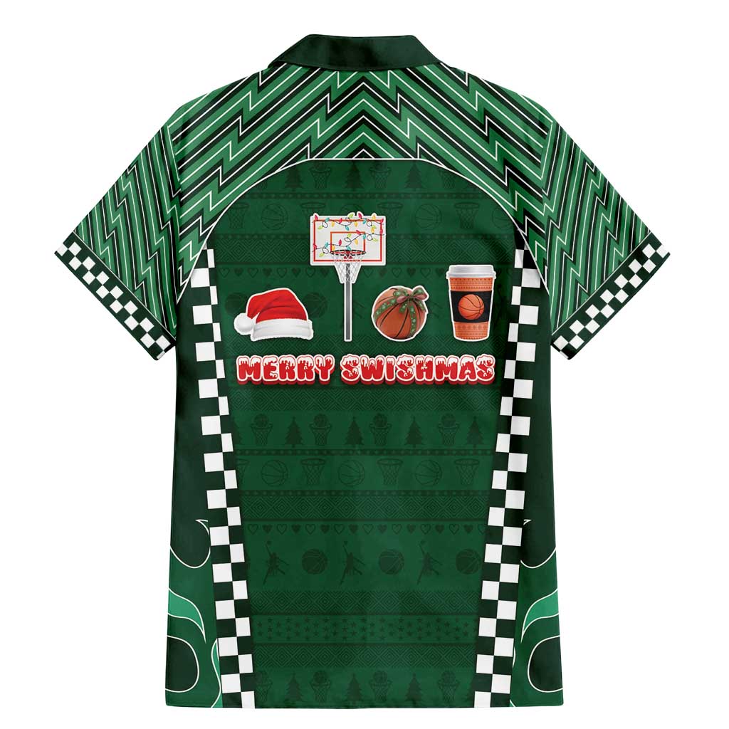 Basketball Christmas Family Matching Mermaid Dress and Hawaiian Shirt Tis The Season - Wonder Print Shop