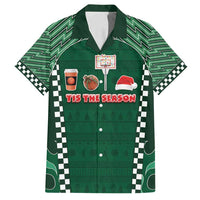 Basketball Christmas Family Matching Puletasi and Hawaiian Shirt Tis The Season - Wonder Print Shop
