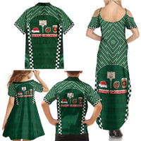 Basketball Christmas Family Matching Summer Maxi Dress and Hawaiian Shirt Tis The Season - Wonder Print Shop