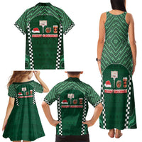 Basketball Christmas Family Matching Tank Maxi Dress and Hawaiian Shirt Tis The Season - Wonder Print Shop