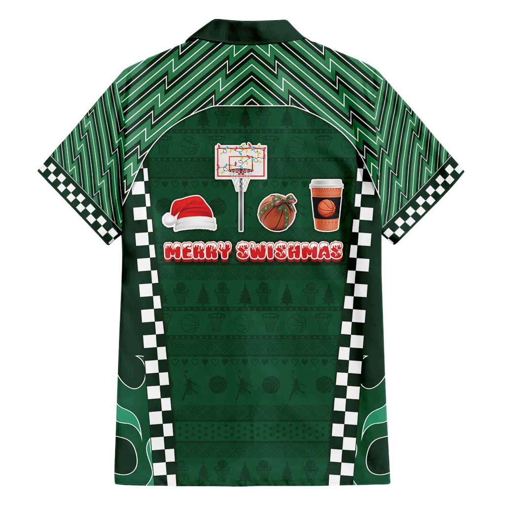 Basketball Christmas Hawaiian Shirt Tis The Season - Wonder Print Shop