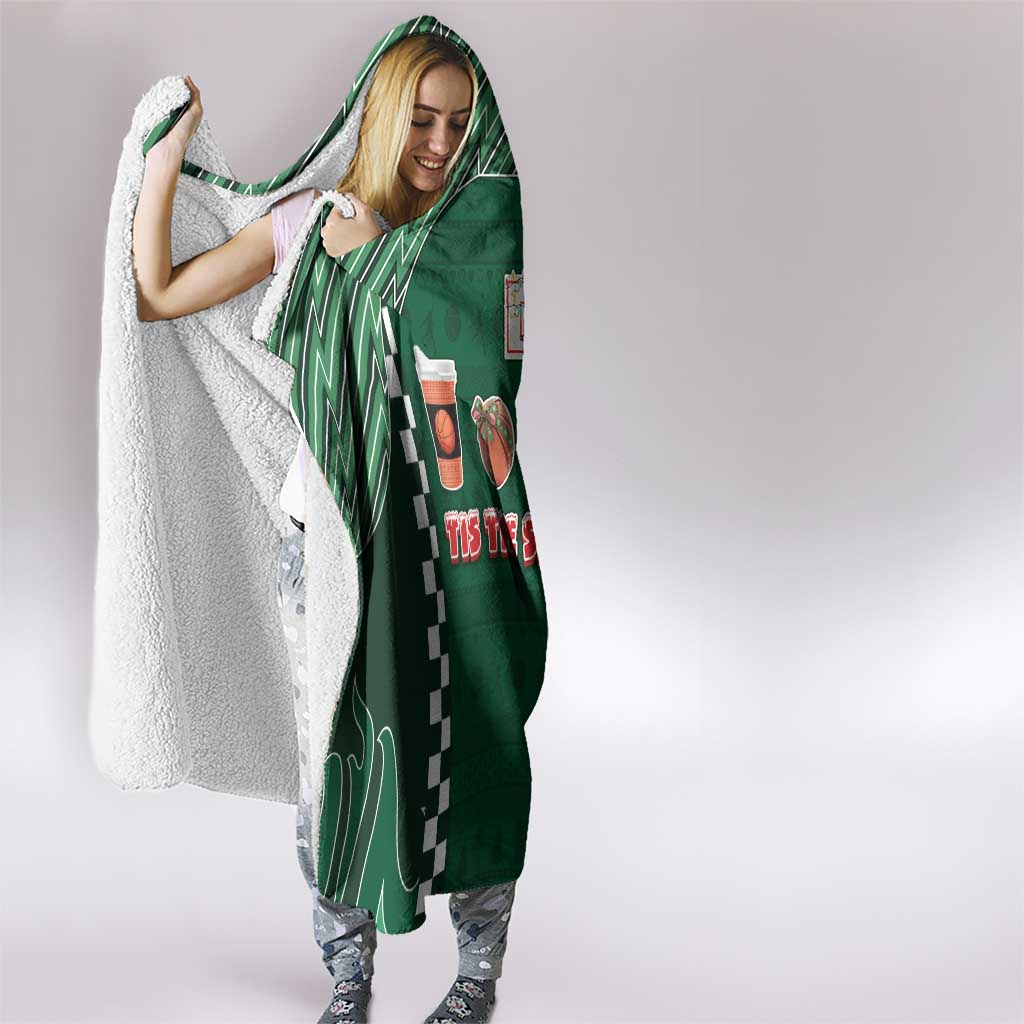Basketball Christmas Hooded Blanket Tis The Season - Wonder Print Shop