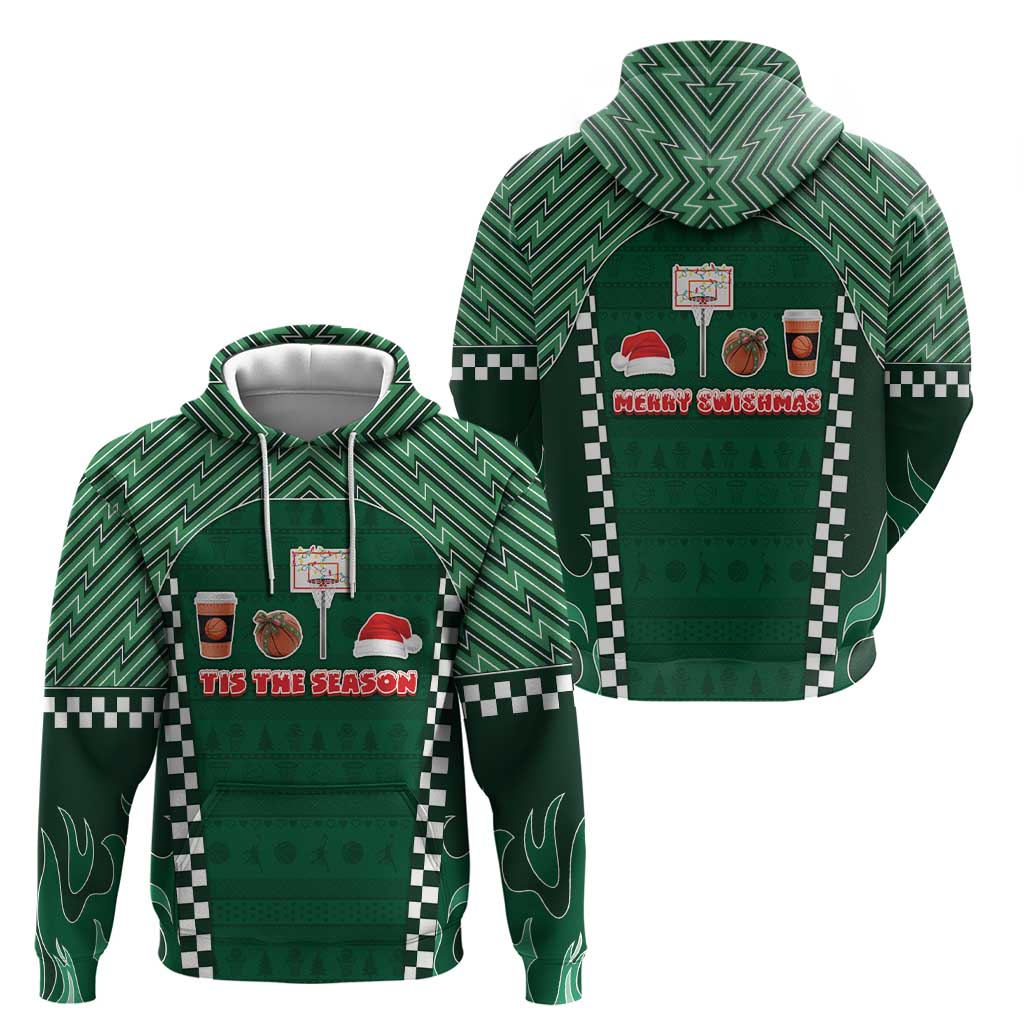 Basketball Christmas Hoodie Tis The Season - Wonder Print Shop