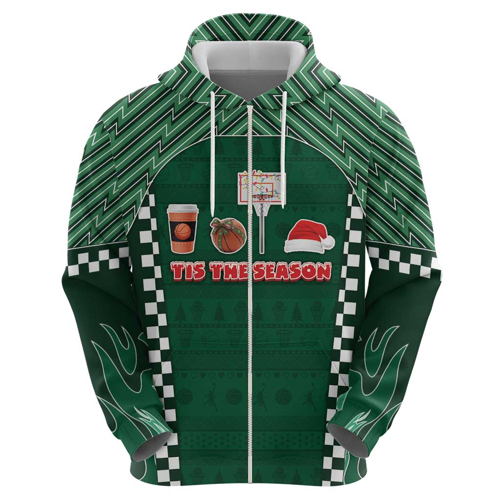 Basketball Christmas Hoodie Tis The Season - Wonder Print Shop