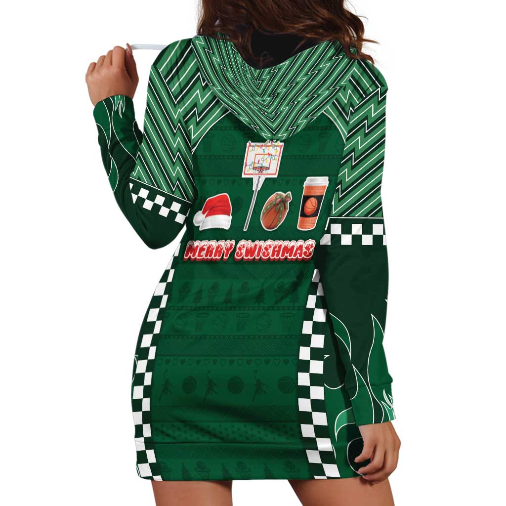 Basketball Christmas Hoodie Dress Tis The Season - Wonder Print Shop