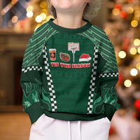 Basketball Christmas Kid Ugly Christmas Sweater Tis The Season - Wonder Print Shop