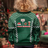 Basketball Christmas Kid Ugly Christmas Sweater Tis The Season - Wonder Print Shop