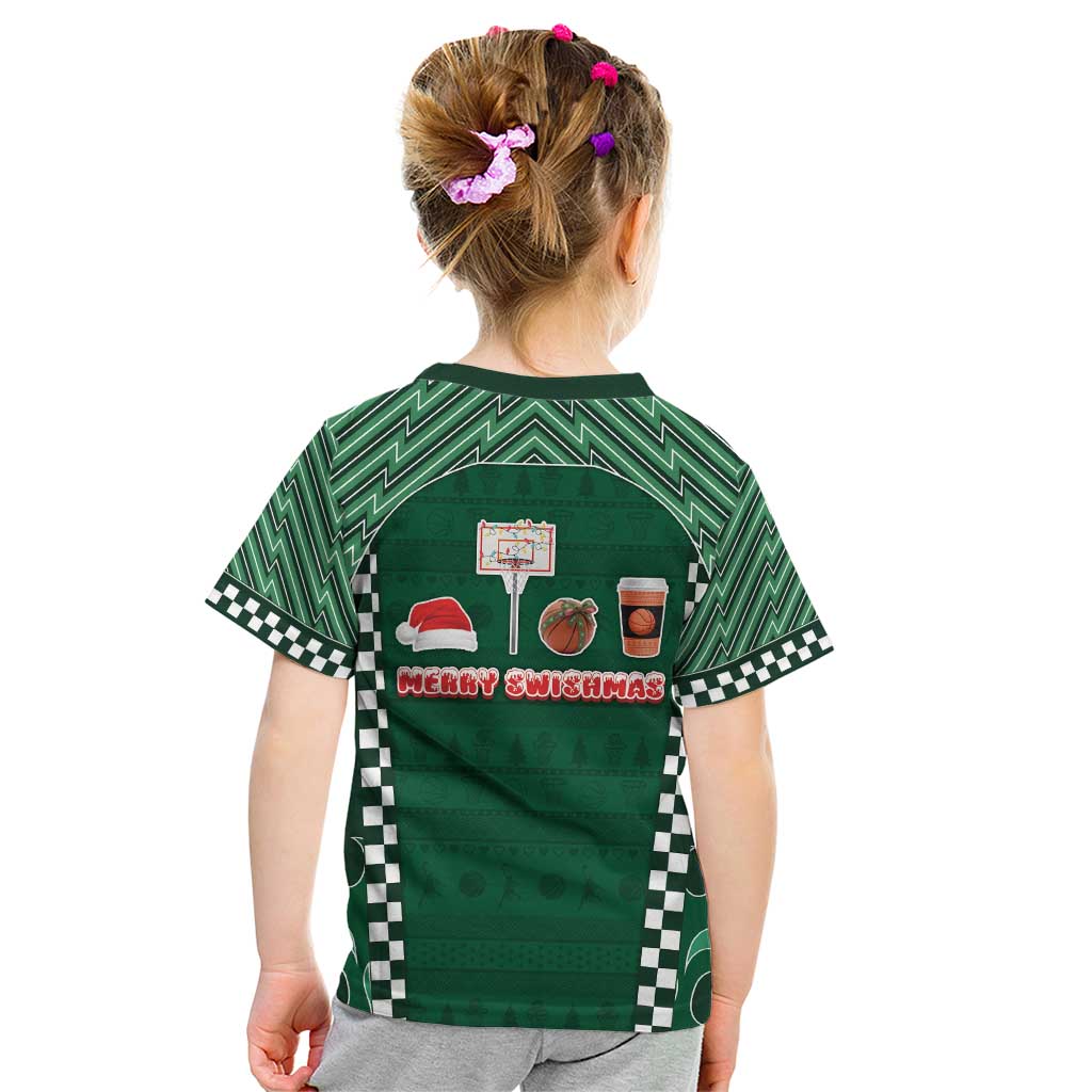 Basketball Christmas Kid T Shirt Tis The Season - Wonder Print Shop