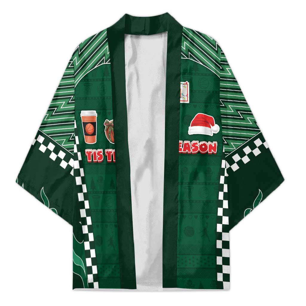 Basketball Christmas Kimono Tis The Season - Wonder Print Shop