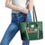 Basketball Christmas Leather Tote Bag Tis The Season - Wonder Print Shop