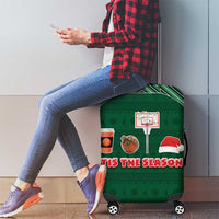 Basketball Christmas Luggage Cover Tis The Season - Wonder Print Shop