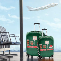 Basketball Christmas Luggage Cover Tis The Season - Wonder Print Shop