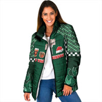 Basketball Christmas Padded Jacket Tis The Season - Wonder Print Shop