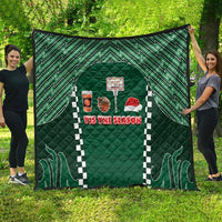 Basketball Christmas Quilt Tis The Season - Wonder Print Shop