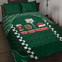 Basketball Christmas Quilt Bed Set Tis The Season - Wonder Print Shop