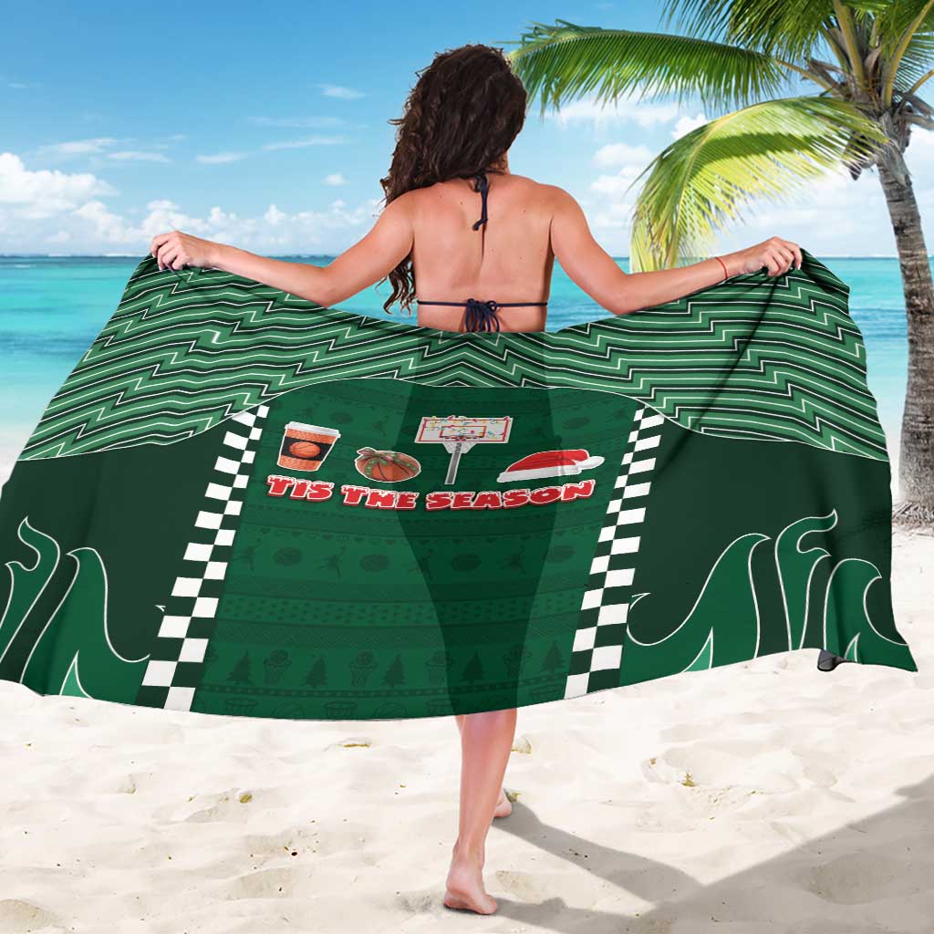 Basketball Christmas Sarong Tis The Season - Wonder Print Shop