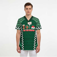 Basketball Christmas Scrub Top Tis The Season - Wonder Print Shop
