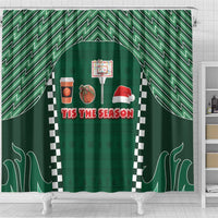 Basketball Christmas Shower Curtain Tis The Season - Wonder Print Shop
