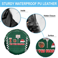 Basketball Christmas Spare Tire Cover Tis The Season - Wonder Print Shop