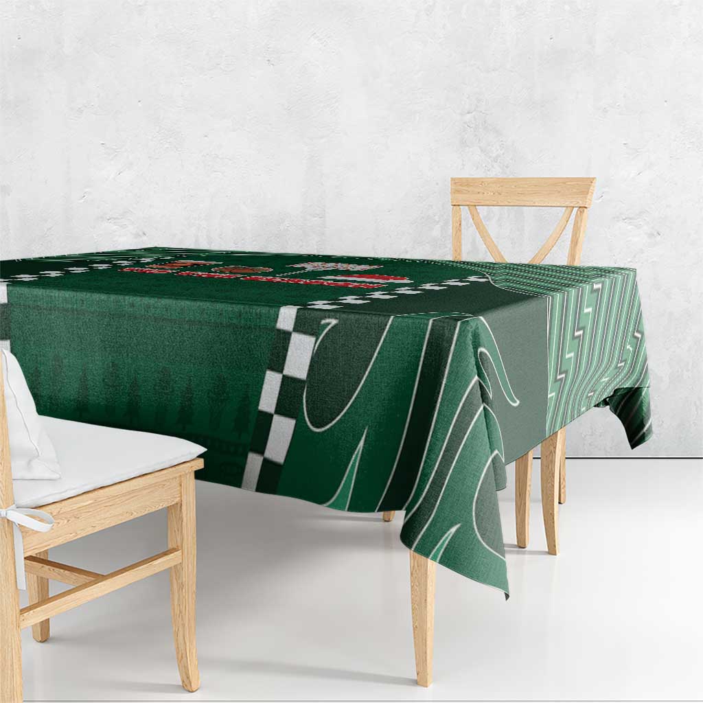 Basketball Christmas Tablecloth Tis The Season - Wonder Print Shop