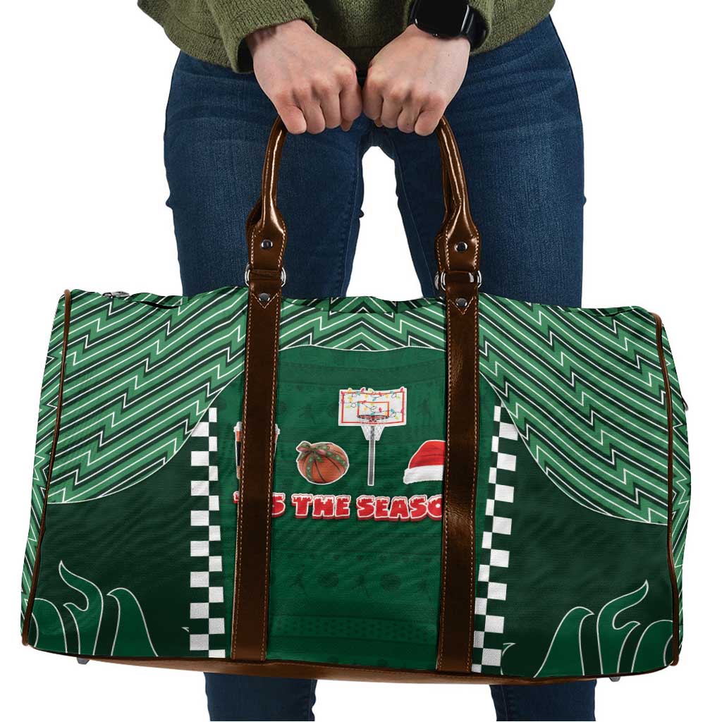 Basketball Christmas Travel Bag Tis The Season - Wonder Print Shop