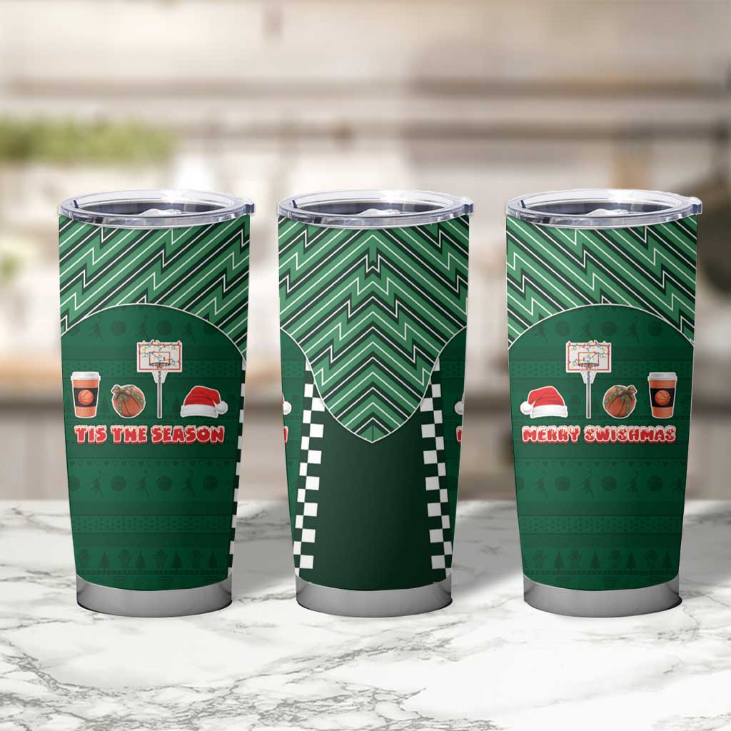 Basketball Christmas Tumbler Cup Tis The Season - Wonder Print Shop