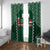 Basketball Christmas Window Curtain Tis The Season - Wonder Print Shop