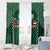 Basketball Christmas Window Curtain Tis The Season - Wonder Print Shop